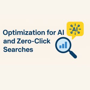 zero-click search result with AI summary on Google