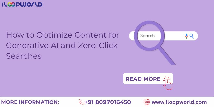 generative AI changes search behavior and SEO visibility