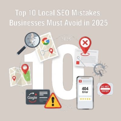 Local SEO mistakes to avoid in 2025 – Tips for small businesses to improve local search rankings and online presence.